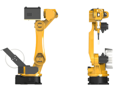 Welding robots of Panjiang Mining Machinery Co., Ltd. help high-quality development