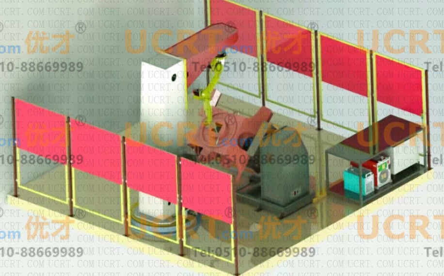 Welding robot UCRT06C-200 arm length 2000mm(Construction machinery: welding excavator parts) 0149 - Welding robot UCRT06C-200 arm length 2000mm(Construction machinery: welding excavator parts)
