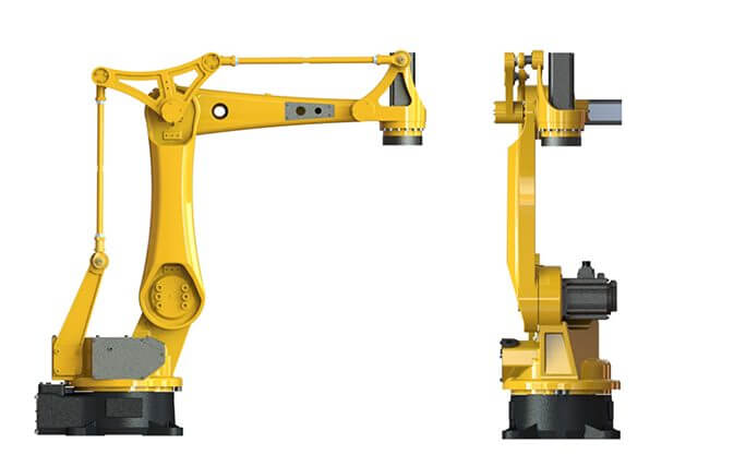 Hdf62c401d3f24744814cdbdedb91409cZ e1629392246607 - 4-axis palletizing robot with a payload of 15kg and an arm length of 1400mm （Punching line application）