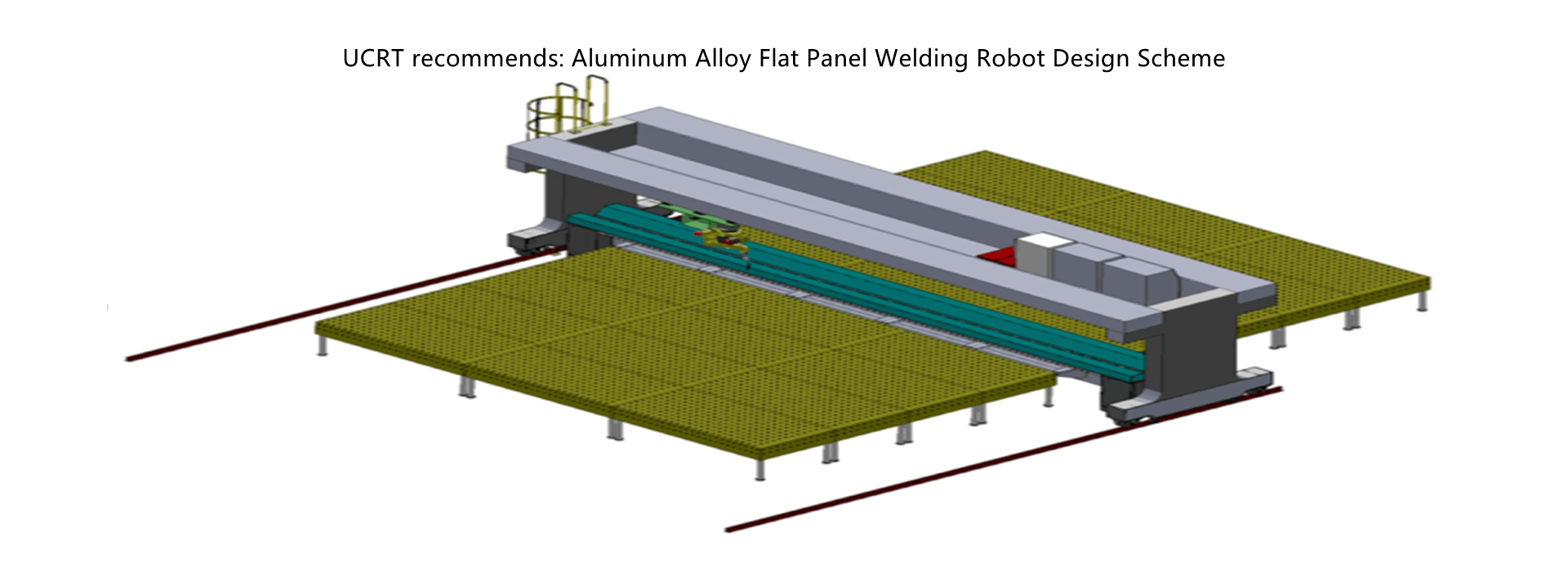 Aluminum Alloy Flat Panel Welding Robot Design Scheme